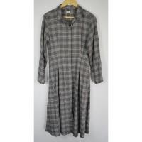 ราคา เดรส Uniqlo มือ 2 ลายสก๊อตสีเทา Size M แขนยาว คอปก อก 36 นิ้ว สะโพก 46 นิ้ว ปลายกระโปรงกว้าง 64 นิ้ว ยาว 73 นิ้ว (42210016481)