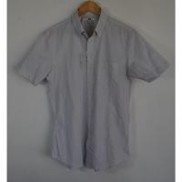 ราคา เสื้อเชิ้ตแขนสั้น Uniqlo มือ 2 สีฟ้า Size S Light Weight Cotton อก 40 นิ้ว ยาว 27 นิ้ว (41911310629)