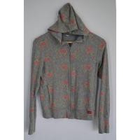 ราคา เสื้อแจ๊คเก็ต Uniqlo มือ 2 ลายดอก มีฮู๊ด ซิปหน้า Size M อก 30 34 นิ้ว ยาว 22 นิ้ว (40602430271)