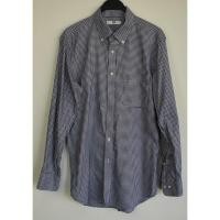 ราคา เสื้อเชิ้ตแขนยาว Uniqlo มือ 2 ลายตาราง น้ำเงิน ขาว Size M อก 38 นิ้ว ยาว 29 นิ้ว (40251664823)