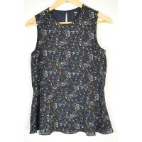 ราคา เสื้อแขนกุด Uniqlo มือ 2 สีกรม ลายดอก คอกลม ผ้าลินิน Size M อก 34 นิ้ว ยาว 26 นิ้ว (43162566787)