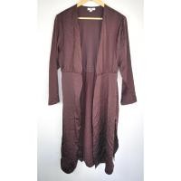 ราคา เสื้อคลุมแขนยาว H M มือ 2 สีน้ำตาลเข้ม Size XS อก 36 นิ้ว เอว 34 นิ้ว ปลายกระโปรงกว้าง 22 นิ้ว สะโพก 38 นิ้ว ยาว 44 นิ้ว (48404158726)