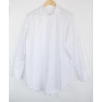 ราคา เสื้อเชิ้ตแขนยาว H M มือ 2 สีขาว Size S อก 48 นิ้ว ยาว 31 นิ้ว (46202646832)