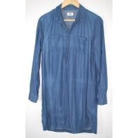 ราคา เดรส ยีนส์ OLD NAVY คอปก แขนยาว Size M ผ้าไม่หนา อก 40 นิ้ว สะโพก 44 นิ้ว ยาว 35 นิ้ว (43709991444)