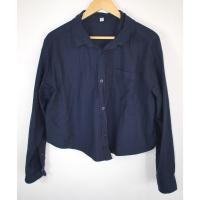 ราคา เสื้อเชิ้ต GU แขนยาว สีกรม Size 3XL อก 50 นิ้ว ยาว 20 นิ้ว (43779265275)