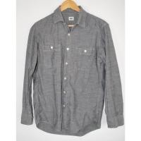 ราคา เสื้อเชิ้ตแขนยาว Uniqlo มือ 2 สีเทา อก 42 นิ้ว ยาว 28 นิ้ว (58007211056)