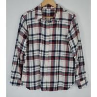ราคา เสื้อเชิ้ต Uniqlo มือ 2 แขนยาว ลายสก๊อต สีขาว ลายแดง ดำ Size L อก 44 นิ้ว ยาว 26 นิ้ว (46250154304)