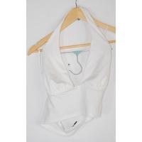 ราคา เสื้อครอป คล้องคอ สีครีม H M มือ 2 Size M อก 14 นิ้ว ยาว 18 นิ้ว (54752981649)