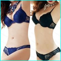 ราคา ชุดชั้นในเซ็กซี่ลูกไม้ พร้อม Bra และกางเกงในแบบปรับได้ (54403925221)