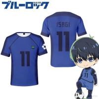 ราคา เสื้อยืดแขนสั้นลําลอง ขนาดใหญ่ พิมพ์ลายการ์ตูนอนิเมะคอสเพลย์ Jersey Blue Lock น่ารัก สําหรับผู้ชาย และผู้หญิง (19560874707)