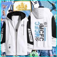 ราคา แจ็คเก็ตฮูดี้แบบอะนิเมะ UEFA Champions League แมนเชสเตอร์ซิตี้ FC เอลลิงฮาแลนด์ ขนาดฟรีไซส์สำหรับทั้งผู้หญิงและผู้ชาย (58154044711)