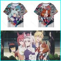 ราคา เสื้อยืดอนิเมะ Uma Musume Cinderella สีเทา คอสเพลย์แขนสั้น ออกแบบกราฟิกสำหรับฤดูร้อน (56306260111)