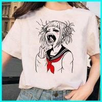 ราคา เสื้อยืดแขนสั้น My Hero Academia Himiko Toga แบบหลวมสำหรับผู้หญิง ไซส์พลัส แฟชันคูล (55155430176)