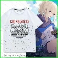 ราคา เสื้อยืดอนิเมะแขนสั้นสำหรับสาวๆ ลวดลายการ์ตูนฤดูร้อน (55104705147)