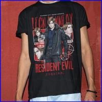 ราคา เสื้อยืด Leon S Kennedy แบบผ้าฝ้ายหนา จากเรื่อง Resident Evil Requiem (54356547037)