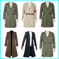 ราคา ชุดคอสเพลย์ Levi Eren Hanji จากอนิเมะ Attack on Titan พร้อมเสื้อแขนยาวสำหรับ outerwear ฮาโลวีน (46654305724)