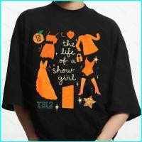 ราคา เสื้อยืดแขนสั้นลาย Taylor Swift The Life of a Showgirl สำหรับฤดูร้อน 2025 (44555022918)
