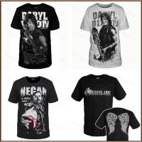 ราคา เสื้อแขนสั้น The Walking Dead แบบ Cosplay ตัวละคร Daryl Dixon สำหรับทุกเพศ ไซส์ใหญ่ (40358043851)