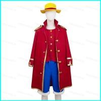 ราคา ชุดคอสเพลย์วันพีซลูฟฟี่ สีแดงพร้อมแคป เครื่องแต่งกายอะนิเมะ สำหรับHALOWEENและการสวมบทบาท (40476716937)