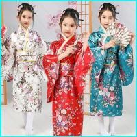 ราคา ชุดกิโมโนสไตล์ญี่ปุ่นดั้งเดิม สำหรับคอสเพลย์ของเด็กสาว เครื่องแต่งกายคุณภาพดี (48000710566)