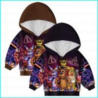 ราคา Five Nights ที่ Freddy s เสื้อกันหนาวแบบซิปลาย FNAF สไตล์เด็ก (45555257810)