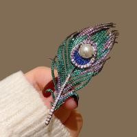 ราคา ประณีต High End นกยูง Feather เข็มกลัด Retro Luxury High End Pin ชุด Cheongsam อุปกรณ์เสริม Classy เข็มกลัดผลิตภัณฑ์ใหม่ (57354186223)