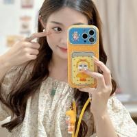 ราคา Polka Dot Love Crying Baby หนังเทียม ที่ใส่การ์ด น่ารัก กันกระแทก เหมาะสําหรับ iPhone 13 14 15 16 17 pro max เคสโทรศัพท์ (57806620392)
