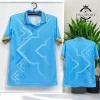 ราคา Oxy shop เสื้อคอปกใส่ทำงานสีฟ้าลายไทย limited เกรีดพรีเมียมผ้านิ่มใส่สบาย (26311368002)