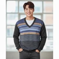ราคา Oxy shop เสื้อกันหนาวไหมพรมคอวี มินิมอลสไตล์เกาหลี (57102161240)