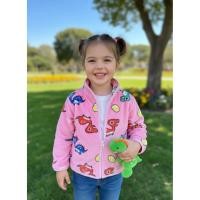 ราคา Oxy shop เสื้อกันหนาวเด็ก ผ้าสำลีนิ่มไม่บาดผิวลายไดโนเสาร์ (47701856098)