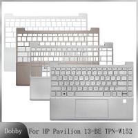 ราคา ใหม่ RU รัสเซียคีย์บอร์ดสําหรับ HP Pavilion 13 BE TPN W152 Palmrest ฝาครอบด้านบนคีย์บอร์ด Backlight สีเงินสีขาว (56207126149)