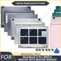 ราคา ใหม่สําหรับ Huawei MateBook X Pro MACH MACHC W19 MACHR WAE9LP แล็ปท็อปปกหลัง LCD ด้านหน้า Palmrest แป้นพิมพ์ด้านล่างกรณีแล็ปท็อปกรอบ (55807075284)