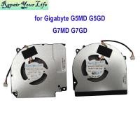 ราคา CPU GPU พัดลมระบายความร้อนสําหรับ Gigabyte G7 MD G7 GD G5 GD G5 MD G7MD G7GD G5GD Gamer แล็ปท็อป Cooler หม้อน้ํา DC5V พัดลม 6 31 NH5E2 202 (52005260226)