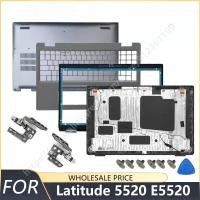 ราคา ใหม่สําหรับ Dell Latitude 5520 E5520 แล็ปท็อปปกหลัง LCD ด้านหน้า Palmrest ด้านล่างกรณีอะไหล่ Shell บานพับ (46457131797)