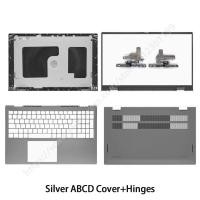 ราคา ใหม่สําหรับ Dell Inspiron 15Pro 5510 5515 P106F แล็ปท็อปปกหลัง LCD ด้านหน้า Bezel Palmrest ด้านล่างกรณีแล็ปท็อปกรอบ (41829215452)