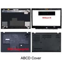 ราคา ใหม่สําหรับ Lenovo Thinkpad L480 L490 แล็ปท็อปหน้าจอ LCD ฝาหลังด้านหน้า Bezel Palmrest Upper ด้านล่างฐานกรณีสีดํา (52907366395)