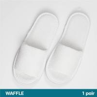 ราคา รองเท้าใส่ในบ้าน ราคาส่งโรงงาน รองเท้าสลิปเปอร์ เกรดโรงแรม ผ้ารังผึ้ง พื้น EVA กันลื่น WAFFLE SLIPPER (26471655729)
