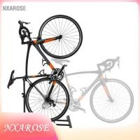 ราคา nxarose แร็คจักรยานแบบพกพาพร้อมล้อเหล็กรองรับได้หลายขนาดเหล็กคาร์บอนต่ำความเหนียวสูง GK001 นูนสีดำ (57856202733)