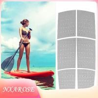 ราคา Nxarose Junluck สะดวกในการติดตั้งกระดานโต้คลื่น Traction Pad Skimboard สำหรับ Longboard สีน้ำเงิน (47557189579)