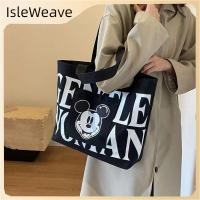 ราคา เก็บเงินปลายD พร้อมส่ง กระเป๋าผ้าแคนวาสสำหรับผู้หญิง ลายมิกกี้เมาส์ ดีไซน์น่ารัก ผ้าหนาคุณภาพดี สีกระเป๋า ดำ ขาว ฟ้า M 070 (58006752344)