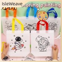 ราคา เก็บเงินปลายทาง กระเป๋าผ้าโท้ท DIY ลายการ์ตูนน่ารัก สไตล์กราฟฟิตี้ เพ้นท์มือ สำหรับเด็ก สามารถระบายสี เพ้นท์ และเคลือบได้ ทำจากผ้าไม่ทอ (47756647155)