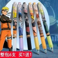 ราคา ปากกาลบได้ ลายการ์ตูนนารูโตะน่ารัก ปากกาหมึกซึม แบบแห้งเร็ว ขนาด 0 5 มม สําหรับนักเรียน ปากกา ลายการ์ตูนอนิเมะ Miller สีฟ้า (24464602136)
