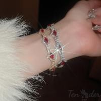 ราคา COD ส่งเร็วจากไทย สร้อยข้อมือเพชร CZ หัวเข็มขัด สไตล์เท่ หรูหรา เบาๆ ไฮเอนด์ สำหรับผู้หญิง Ten (42156856367)