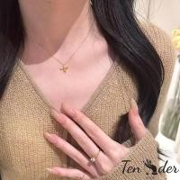 ราคา COD ส่งเร็วจากไทย สร้อยคอ Golden Little Bee สไตล์จีนใหม่ หรูหรา ประณีต โซ่กระดูกไหปลาร้า Ten (44311234429)