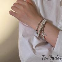 ราคา COD ส่งเร็วจากไทย สร้อยข้อมือลูกปัดไม้กางเขนหลายชั้น ดีไซน์ไฮเอนด์ สไตล์เรโทร หวาน เท่ สไตล์ยูนิเซ็กซ์ Ten (42573905695)