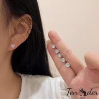 ราคา COD ส่งเร็วจากไทย ต่างหูแบบติดหู 3 คู่ ดีไซน์หรูหรา ขนาดเล็ก คล้ายหินมูนสโตน เหมาะสำหรับสวมใส่ทุกวัน สามารถมิกซ์แอน Ten (53655064406)