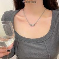 ราคา Colorfield สร้อยคอแหวนเพชรประกายแวววาว ดีไซน์เก๋ไก๋ เรียบง่าย สไตล์ยูนิเซ็กซ์ COD (43126905107)