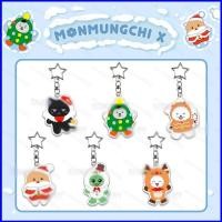 ราคา G2P MONSTA X พวงกุญแจอะคริลิค Lonely Christmas จี้การ์ตูนน่ารักกระเป๋าอุปกรณ์เสริมดาว Periphery P2G (48806534180)