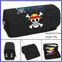 ราคา G2P One Piece Luffy Skull Chopper ปากกาดินสอขนาดใหญ่ความจุเครื่องเขียนนักเรียน Zip อะนิเมะแต่งหน้ากระเป๋าโรงเรียน Supply (46056557129)