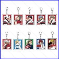 ราคา G2P ใหม่ Prince of Tennis U 17 WORLD CUP Echizen Ryoma อะนิเมะพวงกุญแจจี้นักเรียนกระเป๋าเป้สะพายหลังแขวนกระเป๋าอุปกรณ์เสริม (45956557179)